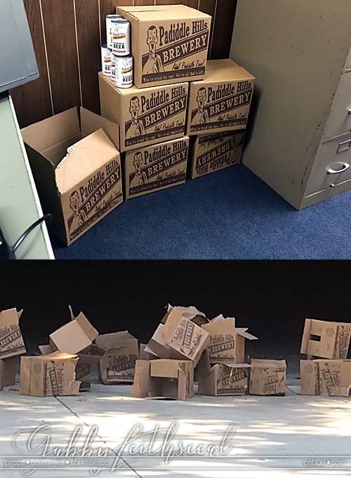 Notzilla-Prop-Opened-Crushed-and-Stacked-Boxes
