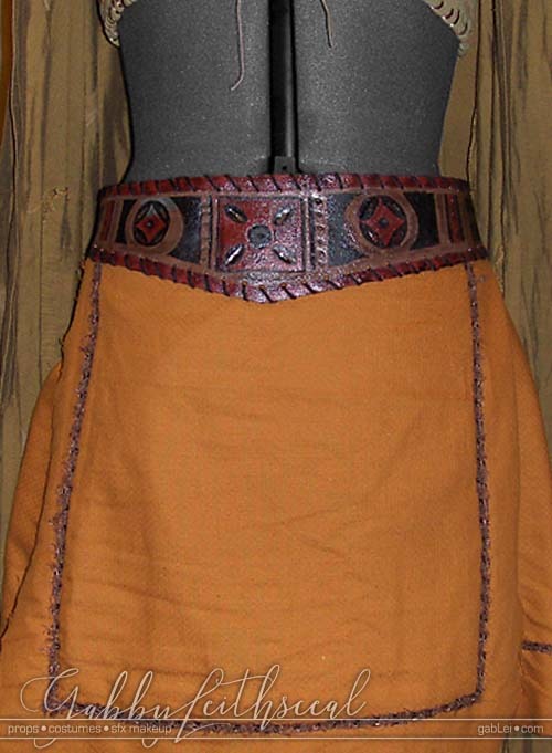 xena warrior princess skirt