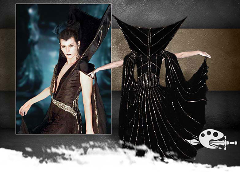 Legend Dark Lily Costume & Makeup.